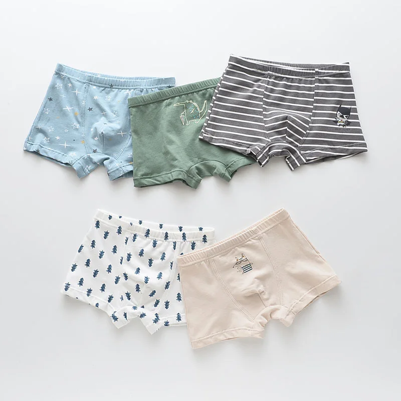 HPBBKD 5pcs/lot Kids Boys Underwear Cartoon Children's Shorts Panties for Baby Boy Boxers Panty Teenager Underpants 2-14T BU028
HPBBKD 5pcs/lot Kids Boys Underwear Cartoon Children's Shorts Panties for Baby Boy Boxers Panty Teenager Underpants 2-14T BU028