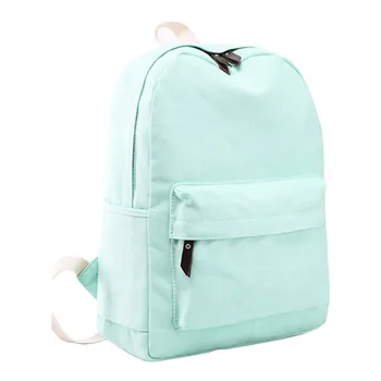 Girls Women Canvas School Bag Travel Backpack Satchel Shoulder Bag Rucksack LOT #6 Green 
Girls Women Canvas School Bag Travel Backpack Satchel Shoulder Bag Rucksack LOT #6 Green