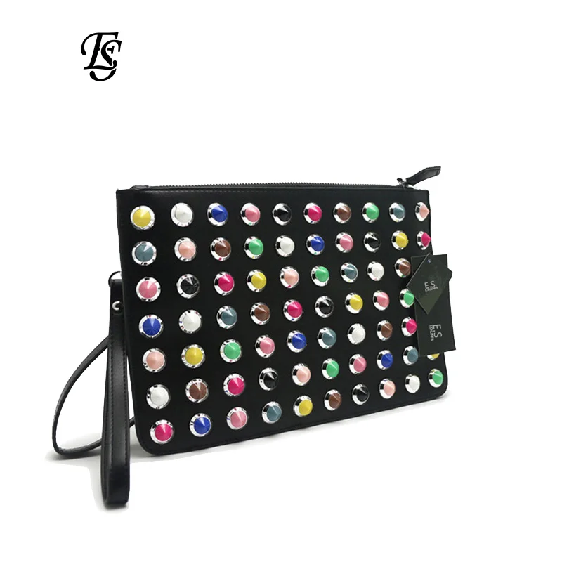 Women Shoulder Bags Handbags PU Leather Fashion 2018 Colorful Rivets Clutch Bag Handbag High Quality Zipper Casual Shoulder Bag
Women Shoulder Bags Handbags PU Leather Fashion 2018 Colorful Rivets Clutch Bag Handbag High Quality Zipper Casual Shoulder Bag