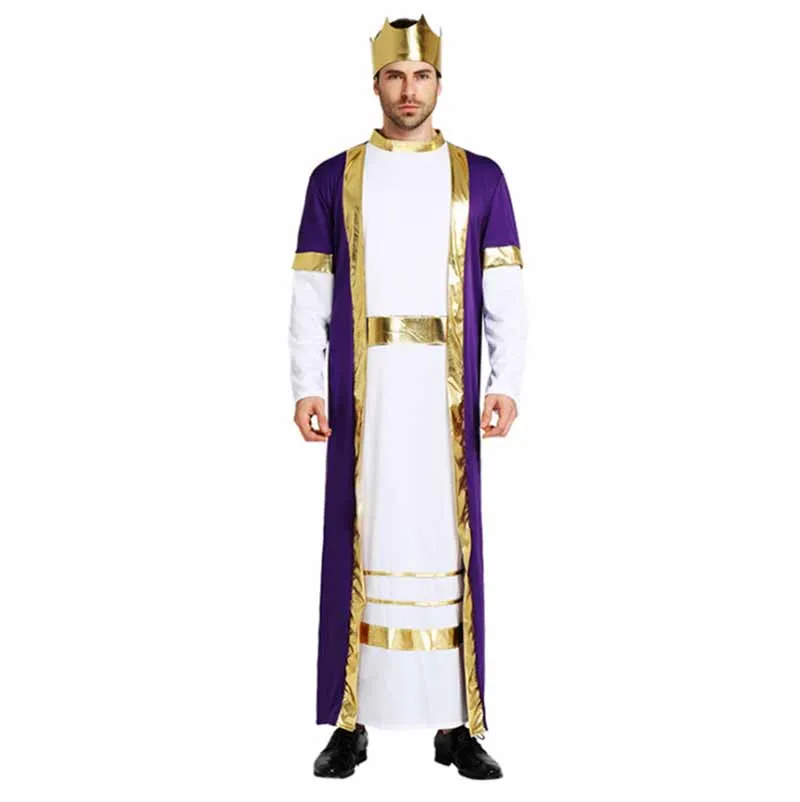Arab King Costume For Men Halloween Cosplay Mens Deluxe Arabian Sultan Costume Arabian Costumes Middle Eastern Role-Play Outfit
Arab King Costume For Men Halloween Cosplay Mens Deluxe Arabian Sultan Costume Arabian Costumes Middle Eastern Role-Play Outfit