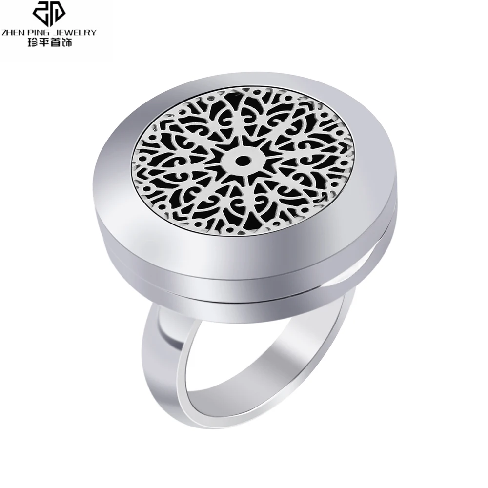 20mm Essential Oil Diffuser Ring Stainless Steel Locket Aromatherapy Ring Diffuser for Men Women
20mm Essential Oil Diffuser Ring Stainless Steel Locket Aromatherapy Ring Diffuser for Men Women
