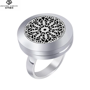 20mm Essential Oil Diffuser Ring Stainless Steel Locket Aromatherapy Ring Diffuser for Men Women
20mm Essential Oil Diffuser Ring Stainless Steel Locket Aromatherapy Ring Diffuser for Men Women