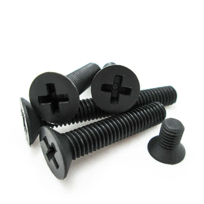 Nylon Black Flat Head Machine Screw Countersunk Plastic Phillips Cross Recessed Head Metric Bolts M6 M8
Nylon Black Flat Head Machine Screw Countersunk Plastic Phillips Cross Recessed Head Metric Bolts M6 M8