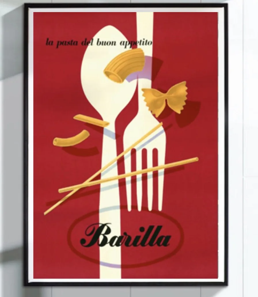 Advertisement Barilla Food Vintage Propaganda Retro Vintage Kraft Poster Decorative DIY Wall Canvas Sticker Home Bar Posters Dec
Advertisement Barilla Food Vintage Propaganda Retro Vintage Kraft Poster Decorative DIY Wall Canvas Sticker Home Bar Posters Dec