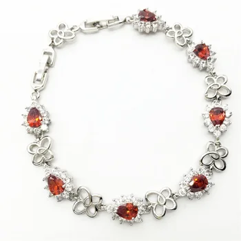 Jewelry Brand New Style Wonderful RED White color Sterling Silver Bracelets For Women Free shipping
Jewelry Brand New Style Wonderful RED White color Sterling Silver Bracelets For Women Free shipping
