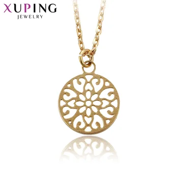 Xuping Jewelry Simplicity Circular Pattern Necklace Wild Style Jewelry for Women Halloween Gifts S116-44604
Xuping Jewelry Simplicity Circular Pattern Necklace Wild Style Jewelry for Women Halloween Gifts S116-44604