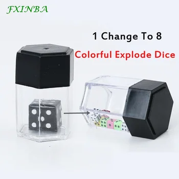FXINBA Magic Explode Dice Box Set Magic Tricks Props Close Up Easy Magic Trick For Professional Magicians Prank Joke Toy Kids
FXINBA Magic Explode Dice Box Set Magic Tricks Props Close Up Easy Magic Trick For Professional Magicians Prank Joke Toy Kids