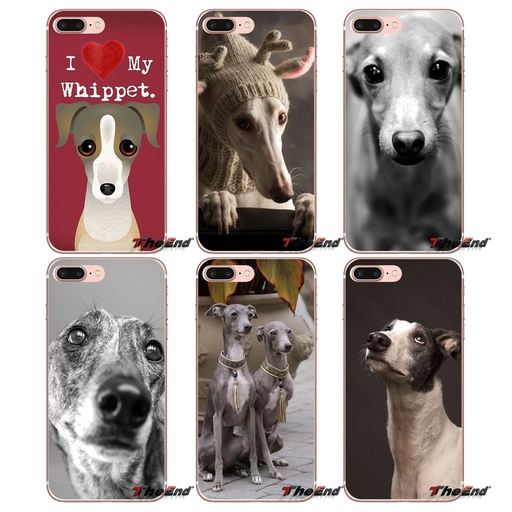Для Huawei P Smart Y6 P8 P9 P10 Plus Nova P20 Lite Pro Mini 2017 SLA-L02 SLA-L22 2i I Love My Whippet dog puppies мягкий чехол из
