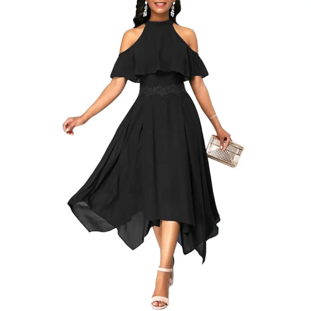 Hot Fashion Plus Size Women Solid Color Off Shoulder Short Sleeve Irregular Maxi Dress Gown
Hot Fashion Plus Size Women Solid Color Off Shoulder Short Sleeve Irregular Maxi Dress Gown