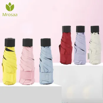 Sunny Umbrella Women's Ultra-light Compact Mini Pocket Umbrella Black Sunscreen Sunshade Parasol Girls Pocket Umbrellas Rain
Sunny Umbrella Women's Ultra-light Compact Mini Pocket Umbrella Black Sunscreen Sunshade Parasol Girls Pocket Umbrellas Rain