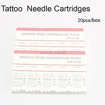 Disposable Tattoo Cartridge Needle 1,3 5,7,9,11,13,15 RL RS M1 CM Cartridges needles 20 Pcs/Box Free Shipping
Disposable Tattoo Cartridge Needle 1,3 5,7,9,11,13,15 RL RS M1 CM Cartridges needles 20 Pcs/Box Free Shipping