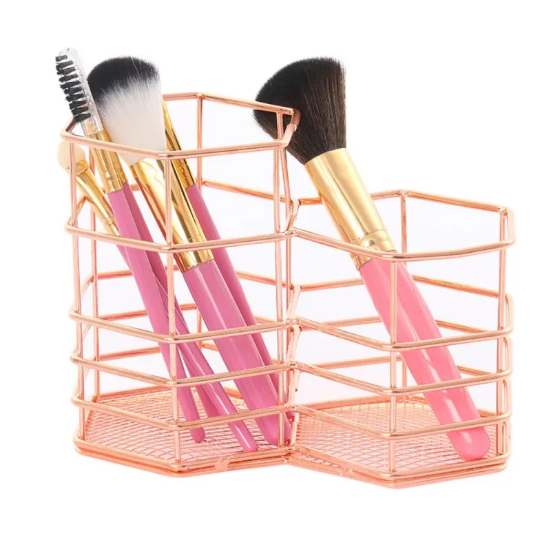 Nordic Style Rose Gold Metal Iron Storage Basket Desktop Accessories Stationery Organizer
Nordic Style Rose Gold Metal Iron Storage Basket Desktop Accessories Stationery Organizer