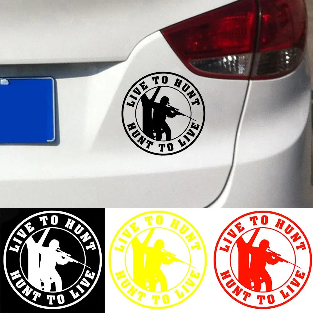 Live To Hunt Round Sticker Car-Styling Vehicle Reflective Decals Decoration pegatina coche
Live To Hunt Round Sticker Car-Styling Vehicle Reflective Decals Decoration pegatina coche