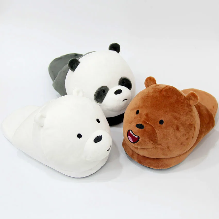 Millffy lovely Cute We are Bears Plush slippers Cartoon Bear Stuffed slipper Gray White Bear Panda slipper family slipper
Millffy lovely Cute We are Bears Plush slippers Cartoon Bear Stuffed slipper Gray White Bear Panda slipper family slipper