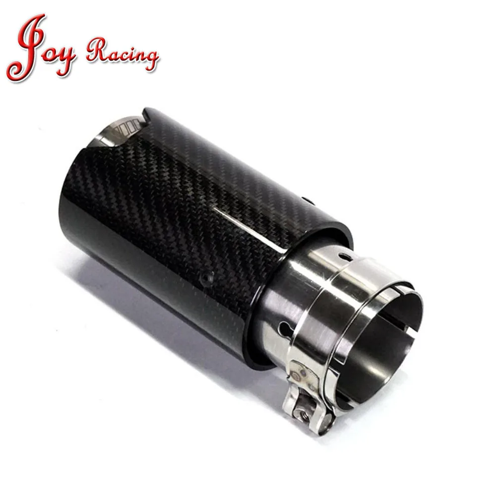 Car Tuning Muffler Glossy Carbon Fiber SUS304 M Tip 63-80mm Single Exhaust end tail Tip Tail for BMW car
Car Tuning Muffler Glossy Carbon Fiber SUS304 M Tip 63-80mm Single Exhaust end tail Tip Tail for BMW car