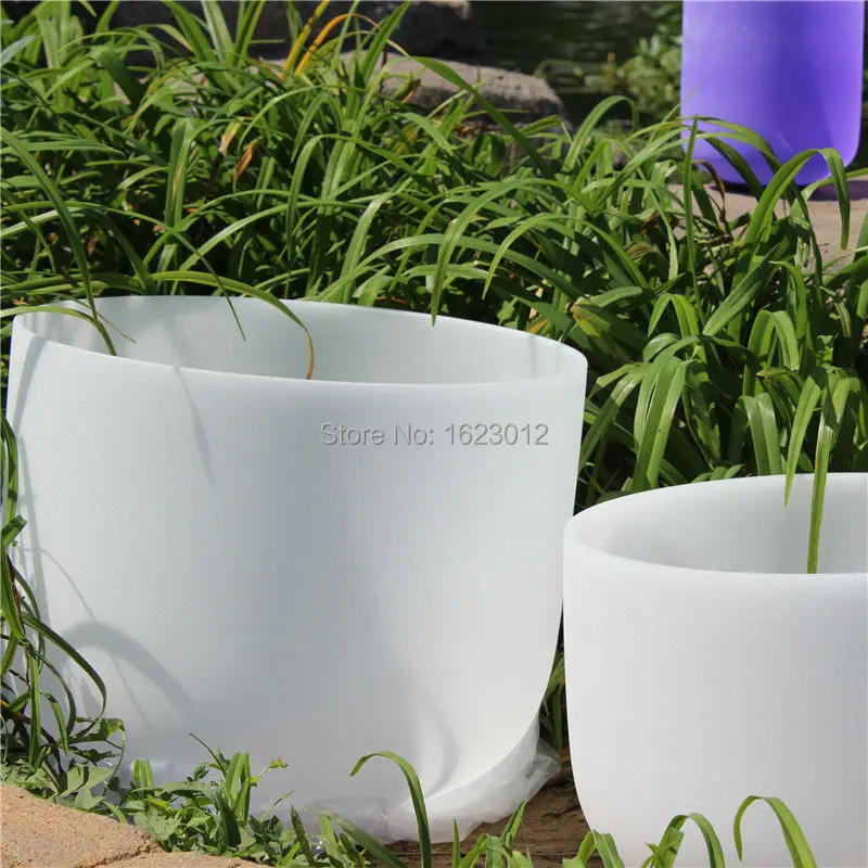 Chakra set of 4pcs 8" 10" 12" 14" with Any Tones Frosted Quartz Crystal Singing Bowl
Chakra set of 4pcs 8" 10" 12" 14" with Any Tones Frosted Quartz Crystal Singing Bowl