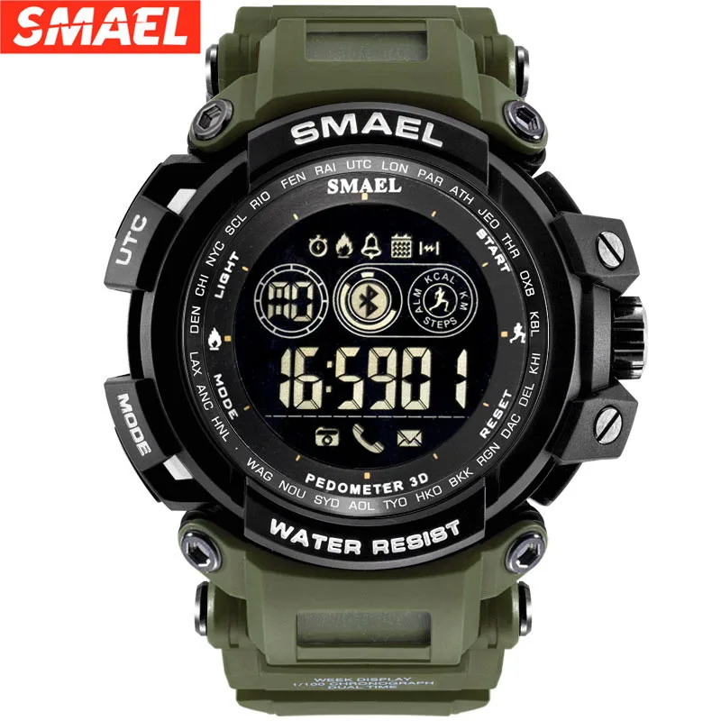 SMAEL Smart Watch Waterproof men watches Bluetooth Sport watch men For Android IOS Phone wrist watches erkek kol saati#P40
SMAEL Smart Watch Waterproof men watches Bluetooth Sport watch men For Android IOS Phone wrist watches erkek kol saati#P40