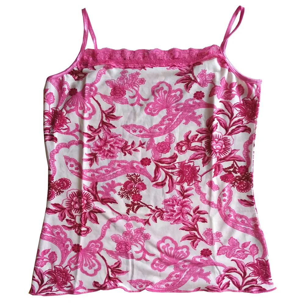 2015 Summer Sexy Floral Women Camisole Ethnic Rhinestone / Lace Spaghetti Strap Tank Tops Lady Casual Sleeveless Vest Camis Rose
2015 Summer Sexy Floral Women Camisole Ethnic Rhinestone / Lace Spaghetti Strap Tank Tops Lady Casual Sleeveless Vest Camis Rose