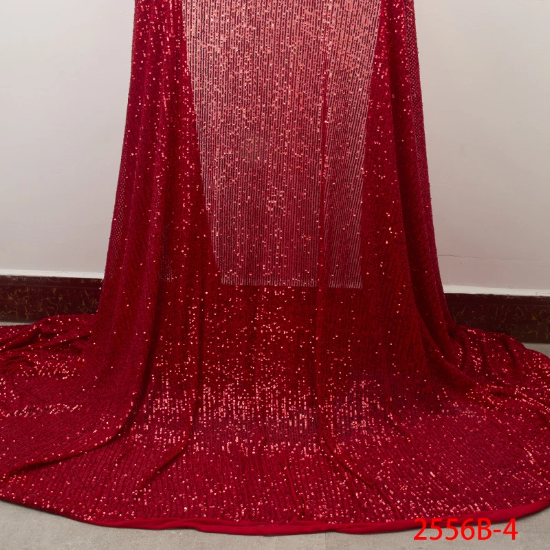 Red Popular Sequins Lace Fabric 2019 High Quality African Lace Fabric with Sequins French Lace Fabric for Woman Wedding APW2556B
Red Popular Sequins Lace Fabric 2019 High Quality African Lace Fabric with Sequins French Lace Fabric for Woman Wedding APW2556B
