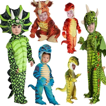 2018 Purim Children Boys Dinosaur Costume Baby Toddler Animal Cosplay Costume Christmas Party Jumpsuit Kids Halloween Costumes 
2018 Purim Children Boys Dinosaur Costume Baby Toddler Animal Cosplay Costume Christmas Party Jumpsuit Kids Halloween Costumes