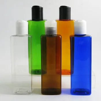30 x 8 OZ Big Empty Plastic Cream Shampoo Lotion Bottle 240ml Square Clear Blue Amber Green Orange Bottles with Screw Disc Cap
30 x 8 OZ Big Empty Plastic Cream Shampoo Lotion Bottle 240ml Square Clear Blue Amber Green Orange Bottles with Screw Disc Cap