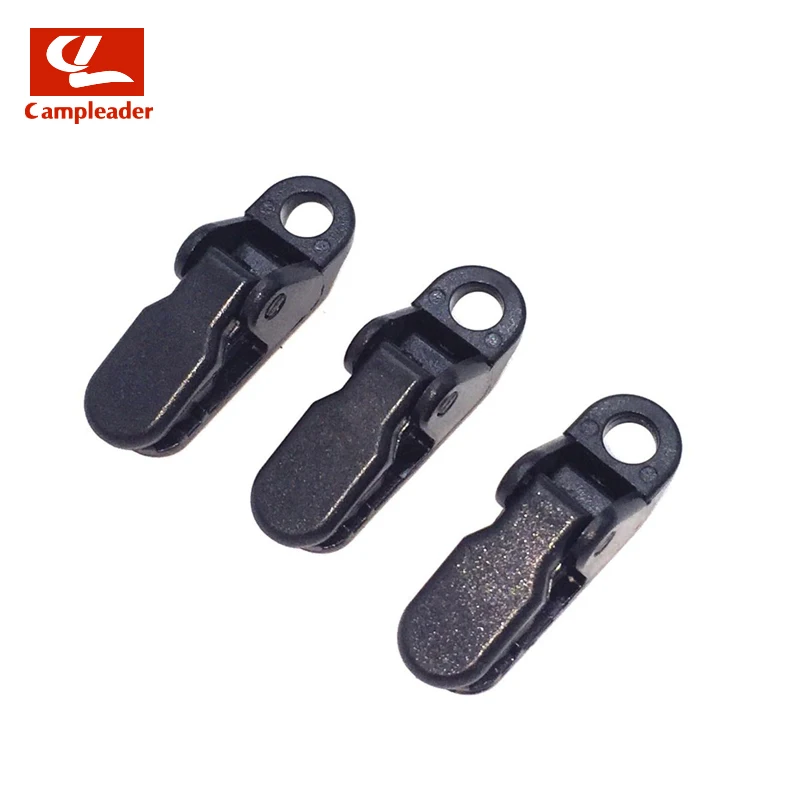 

10Pcs Tents Dot Alligator Clip Pull Additional Outdoor Camping Tent Canopy Wind Pull Hook Fixed Point Clip CL168