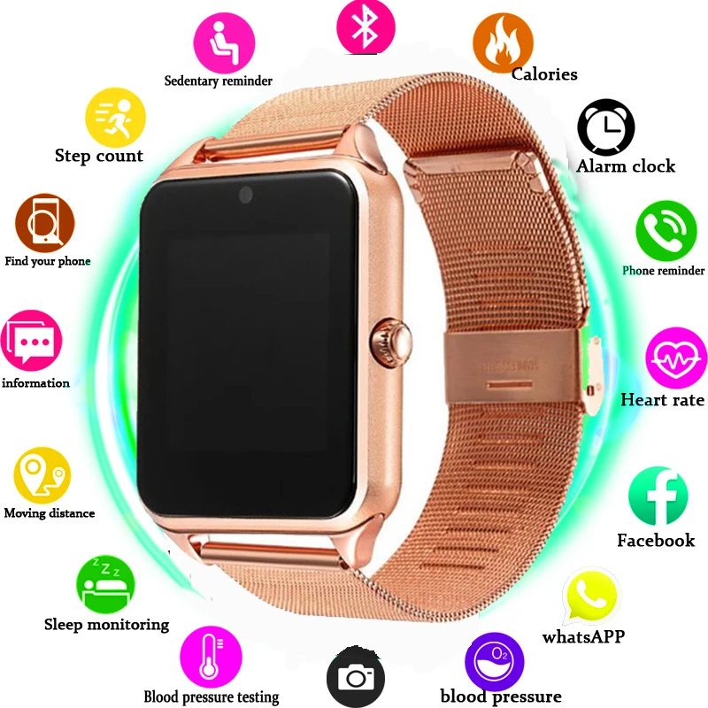 Smart Watch GT08 Plus Metal Strap Bluetooth Wrist Smartwatch Support Sim TF Card Android&IOS Watch Multi-languages PK S8 Z60 P68
Smart Watch GT08 Plus Metal Strap Bluetooth Wrist Smartwatch Support Sim TF Card Android&IOS Watch Multi-languages PK S8 Z60 P68