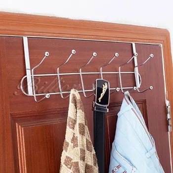 Clothes Hanger Door Hooks Double Row Towel Storage For Wash Room Home Bathroom HG99
Clothes Hanger Door Hooks Double Row Towel Storage For Wash Room Home Bathroom HG99