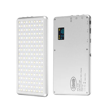 X-180 3200-5600K Dimmable Thin Utral LED Video Light On Camera Photography Lighting DSLR Camera Lamp 400mAh Power Bank with OLED
X-180 3200-5600K Dimmable Thin Utral LED Video Light On Camera Photography Lighting DSLR Camera Lamp 400mAh Power Bank with OLED