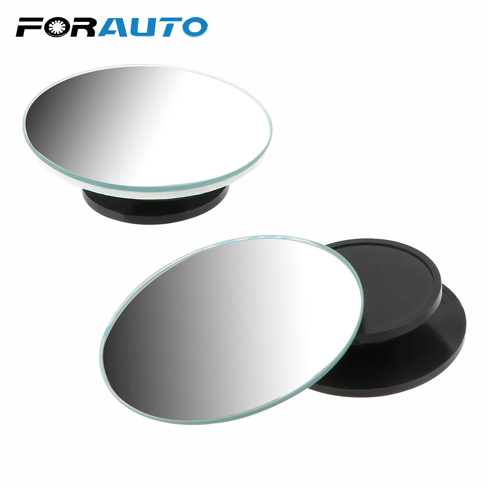 FORAUTO 2Pcs/Set for Car Vehicle Side Blind Spot Small Round Convex Mirror 360 Wide Angle Car RearView Mirror with Adhesive Tape
FORAUTO 2Pcs/Set for Car Vehicle Side Blind Spot Small Round Convex Mirror 360 Wide Angle Car RearView Mirror with Adhesive Tape