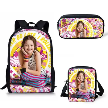 Coloranimal Cute Cartoon Soy Luna Printing Teenager Girl School Bag Set for School Backpack Children Book Bag Escolar Infant Kid
Coloranimal Cute Cartoon Soy Luna Printing Teenager Girl School Bag Set for School Backpack Children Book Bag Escolar Infant Kid