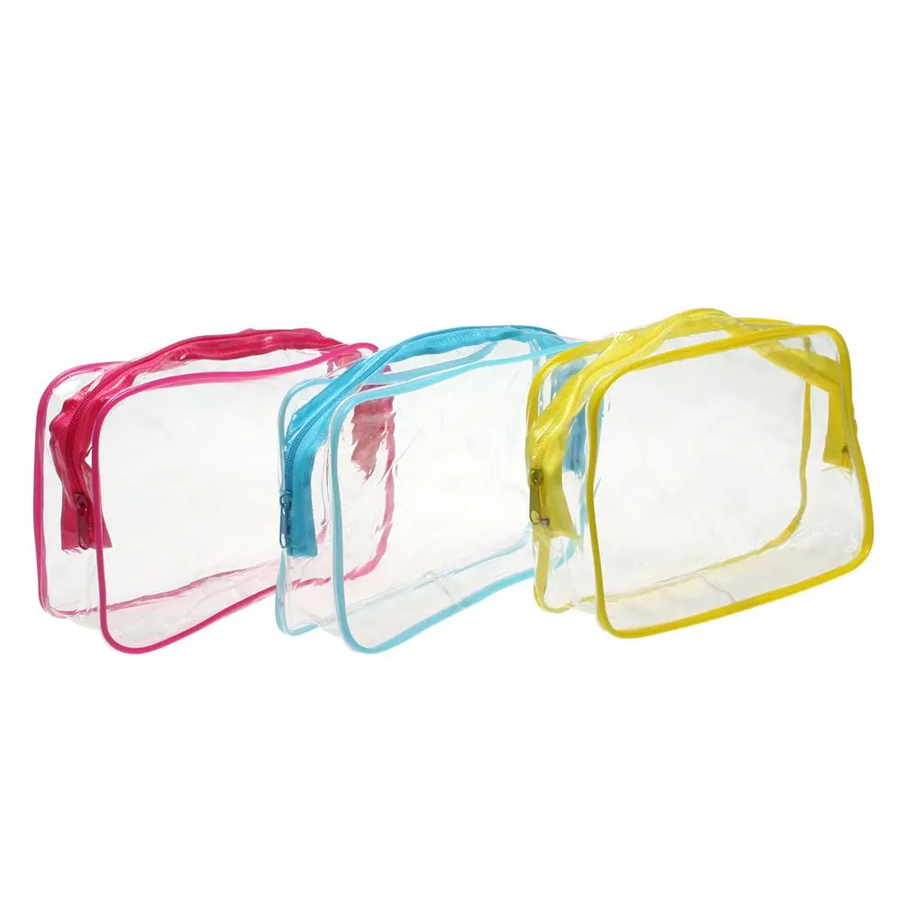 Travel PVC Cosmetic Bags Women Transparent Clear Zipper Makeup Bags Organizer Bath Wash Make Up Tote Handbags Case
Travel PVC Cosmetic Bags Women Transparent Clear Zipper Makeup Bags Organizer Bath Wash Make Up Tote Handbags Case