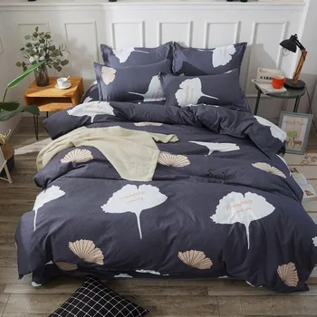 Home Bedding set grey blue duvet cover AB side bed linens flat sheet pillowcase bedclothes adult Grid home bedding bed cover set
Home Bedding set grey blue duvet cover AB side bed linens flat sheet pillowcase bedclothes adult Grid home bedding bed cover set