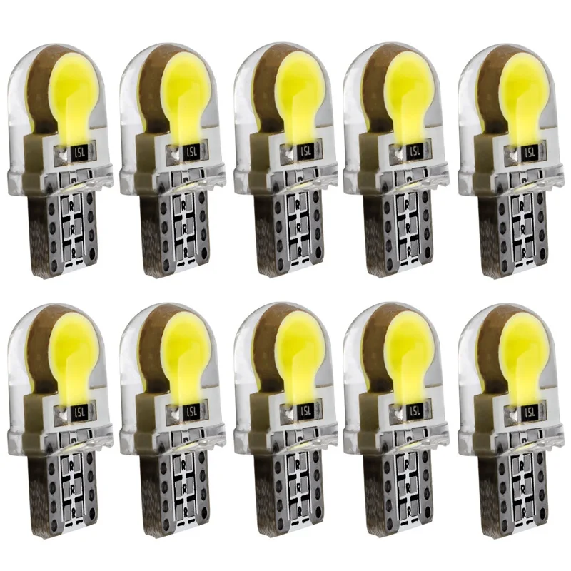 10pcs T10 W5W Silicone Case COB LED Car Parking Light 501 WY5W Silica Gel Shell LED Wedge Interior Dome Lamp Auto Turn Side Bulb
10pcs T10 W5W Silicone Case COB LED Car Parking Light 501 WY5W Silica Gel Shell LED Wedge Interior Dome Lamp Auto Turn Side Bulb