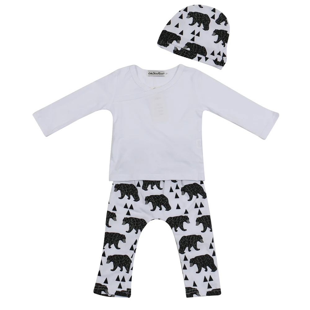 Baby Clothing Sets 2019 Autumn Baby Boys Clothes Long Sleeve T-shirt+Pants+Hats 3Pcs Suits baby girl clothes newborn costumes
Baby Clothing Sets 2019 Autumn Baby Boys Clothes Long Sleeve T-shirt+Pants+Hats 3Pcs Suits baby girl clothes newborn costumes