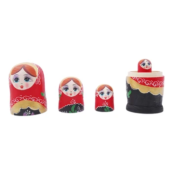 5pcs Creative Small Belly Nesting Dolls Matryoshka Doll Handmade Painted Nesting Dolls Christmas Gift For Chidlren
5pcs Creative Small Belly Nesting Dolls Matryoshka Doll Handmade Painted Nesting Dolls Christmas Gift For Chidlren