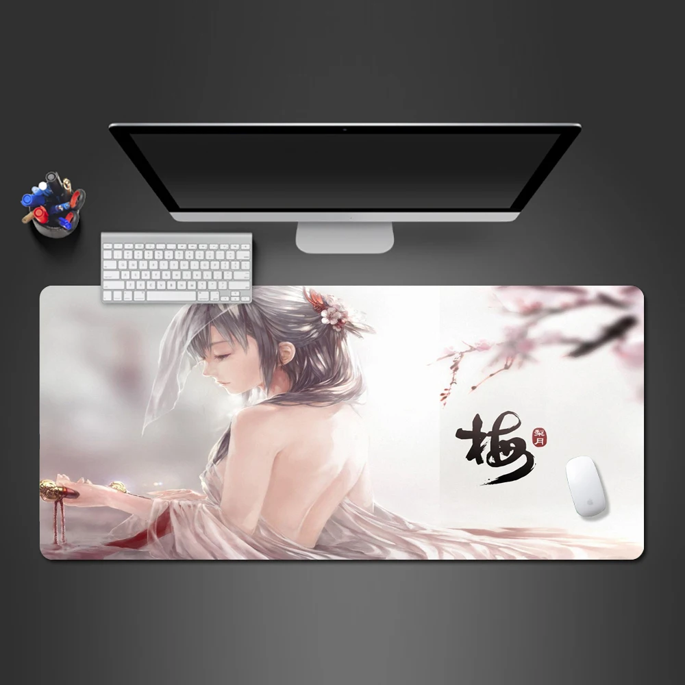 Beautiful Girl And Plum Blossoms Mouse Pad Gamer Higt Quality Gaming Mousepad Fashion Computer Keyboard Desk Mat Large Play Mats
Beautiful Girl And Plum Blossoms Mouse Pad Gamer Higt Quality Gaming Mousepad Fashion Computer Keyboard Desk Mat Large Play Mats