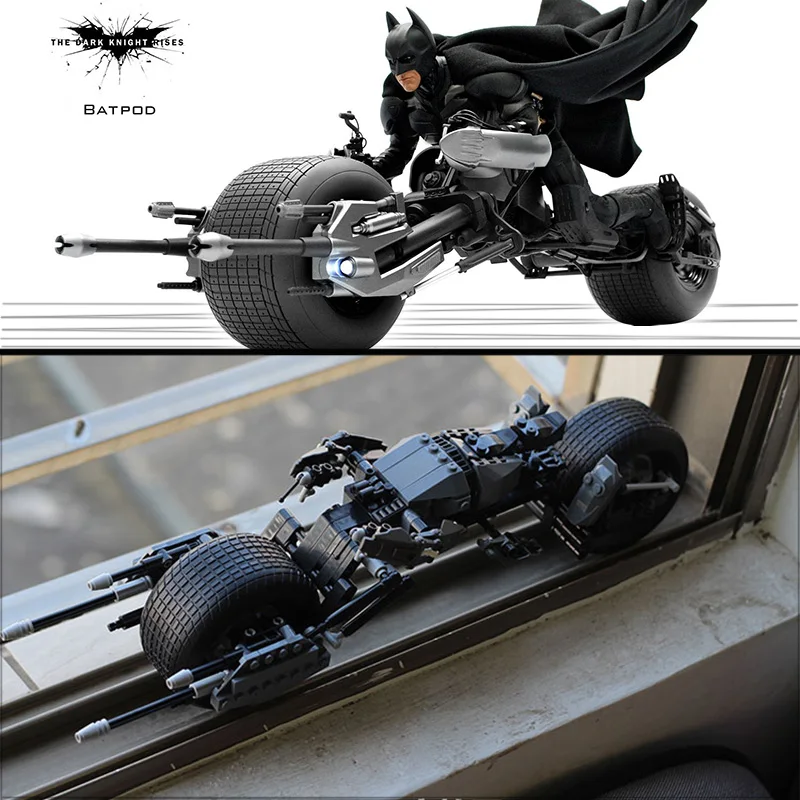 Legoing Batman Batmobile Model Building Blocks 330PCS Bricks DC Super Hero Dark Knight Chariot Batman Batcycle Toy For Children
Legoing Batman Batmobile Model Building Blocks 330PCS Bricks DC Super Hero Dark Knight Chariot Batman Batcycle Toy For Children