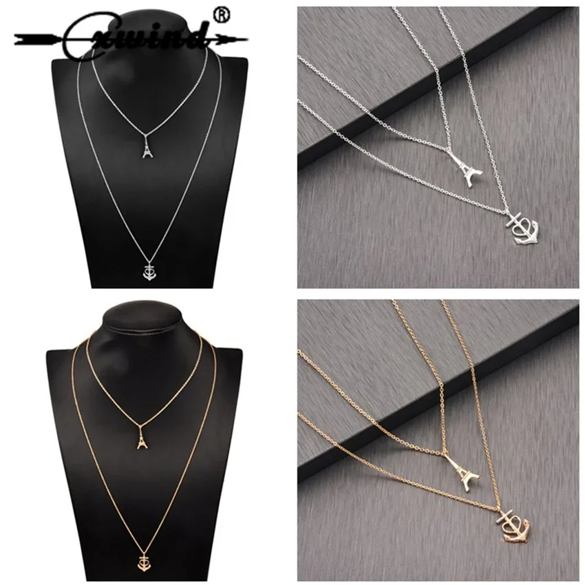 Cxwind Boho Heart Arrow Long Pendants Necklaces Lady Choker Vintage Eiffel Tower Necklace Multilayer Necklace Statement Jewelry
Cxwind Boho Heart Arrow Long Pendants Necklaces Lady Choker Vintage Eiffel Tower Necklace Multilayer Necklace Statement Jewelry