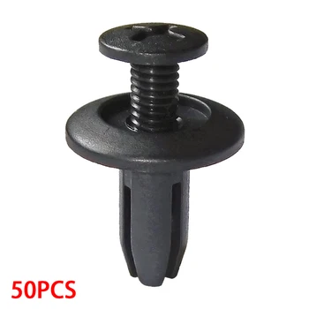 50pcs Auto Bumper Fastener 6mm Hole Rivet Retainer Push Engine Cover Car Door Trim Panel Clip
50pcs Auto Bumper Fastener 6mm Hole Rivet Retainer Push Engine Cover Car Door Trim Panel Clip