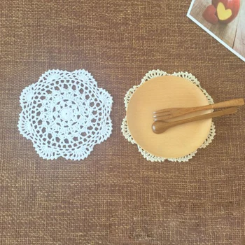 set of 10pcs D15cm 100% Cotton Handmade crochet doily ,placemat coaster for home decoration white / Beige
set of 10pcs D15cm 100% Cotton Handmade crochet doily ,placemat coaster for home decoration white / Beige