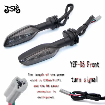 

Moto modified mini LED turn signal For YAMAHA YZF-R6 YZFR6 YZF R6 motorcycle Blinker Front or Rear black