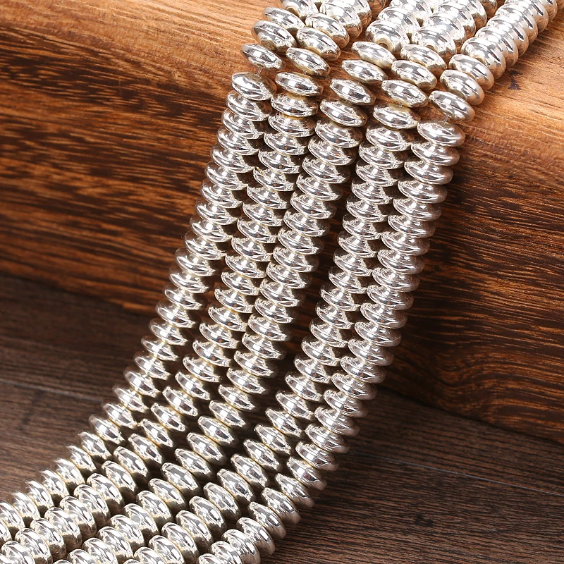 Sliver Hematite 4 6 8mm Pick Size Fit DIY Bracelet Necklace Loose Spacer Beads For Jewelry Making
Sliver Hematite 4 6 8mm Pick Size Fit DIY Bracelet Necklace Loose Spacer Beads For Jewelry Making