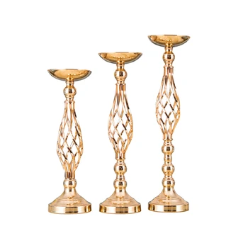 Flowers Vases Candle Holders Road Lead Table Centerpiece Metal Gold Stand Pillar Candlestick For Wedding Candelabra
Flowers Vases Candle Holders Road Lead Table Centerpiece Metal Gold Stand Pillar Candlestick For Wedding Candelabra