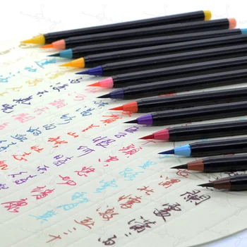 20 Colors Soft Brush Pen Set Watercolor Painting Markers Pen For Drawing Calligraphy Sketching Coloring Books Artist Marker Pen
20 Colors Soft Brush Pen Set Watercolor Painting Markers Pen For Drawing Calligraphy Sketching Coloring Books Artist Marker Pen