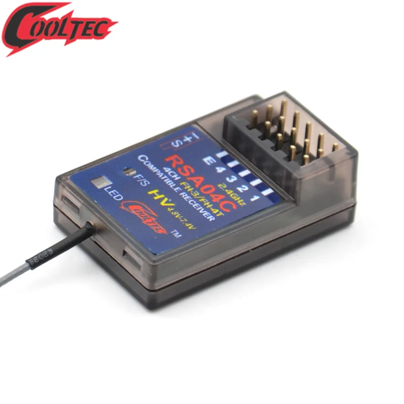 CoolTech RSA04C RS472HV 4CH receiver FH-3/FH-4T compatible for Sanwa M12 M11X MT-44 MX-3X MT-S MT-4S M12S RC car remote control
CoolTech RSA04C RS472HV 4CH receiver FH-3/FH-4T compatible for Sanwa M12 M11X MT-44 MX-3X MT-S MT-4S M12S RC car remote control