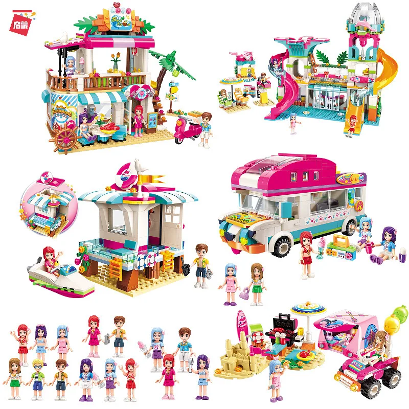 Genuine Enlighten Girls Firends Holiday Series 2019 Heartlake Beach Camping Building Blocks Toys For Children Compatible Lme
Genuine Enlighten Girls Firends Holiday Series 2019 Heartlake Beach Camping Building Blocks Toys For Children Compatible Lme