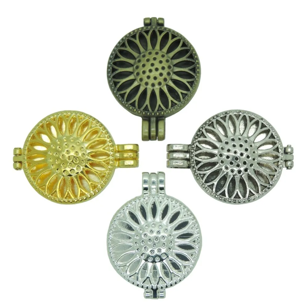 5pcs DIY Round Hollow Sun Flower Photo Memory Filigree Floating Locket Pendants For Necklace Jewelry Findings
5pcs DIY Round Hollow Sun Flower Photo Memory Filigree Floating Locket Pendants For Necklace Jewelry Findings