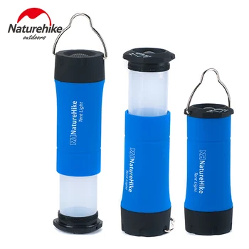 

NatureHike Portable Mini CREE R2 LED Camping Lantern Outdoor LED Zoomable Flashing Tent Light Lamp With 3 Working Modes
