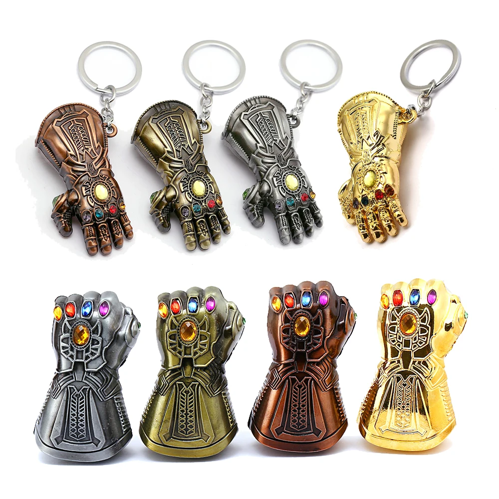 The Avengers Thanos Keychain Infinity Gauntlet Class of Infinite Power Key Chain Ring Pendant llavero Porte Clef Men Souvenir
The Avengers Thanos Keychain Infinity Gauntlet Class of Infinite Power Key Chain Ring Pendant llavero Porte Clef Men Souvenir